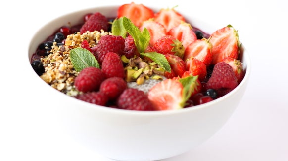 Mixed Berry Boosted Bowl | A Plant-Based Boost To Your Morning Smoothie Bowl