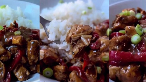 Hähnchen Satay Curry in nur 4 Schritten