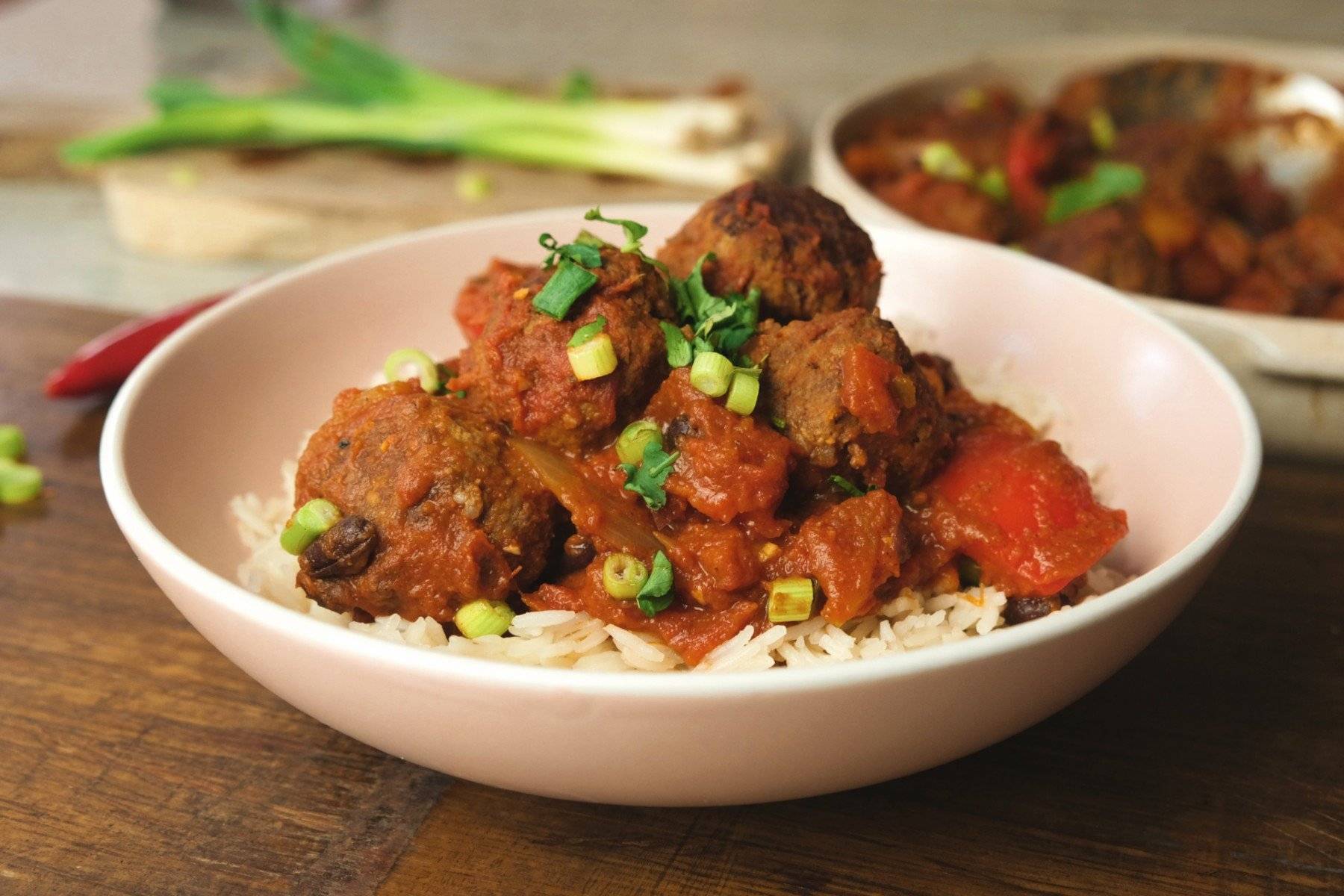 Chilli Con Carne mit Fleischbällchen