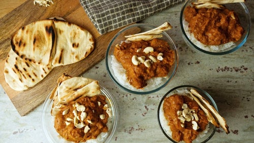 30 Minuten Chicken Tikka Masala Meal Prep