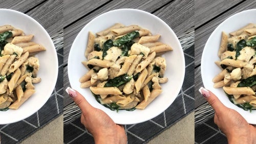 Köstliches Chicken-Alfredo | Gesunde Nudelrezepte
