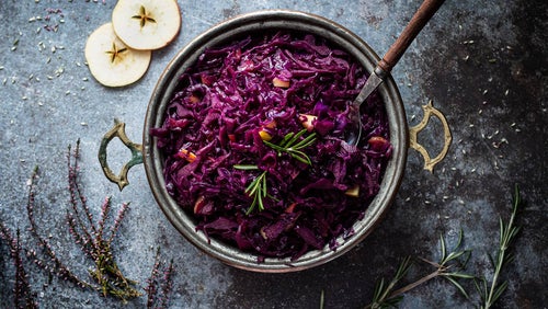 Veganer Apfel-Rotkohl für die Festtage