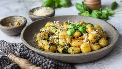 Vegane Pesto Gnocchi