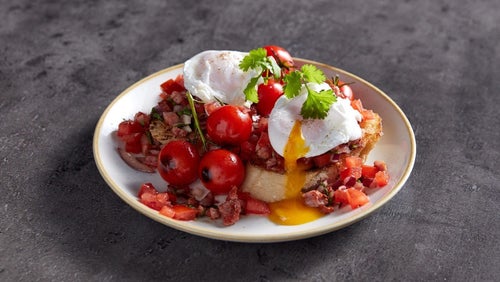 Frühstücks Bruschetta | Proteinreiches Brunch