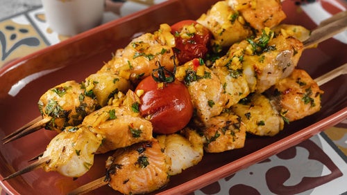 Marokkanische Fischspiesse | Meal-Prep Idee
