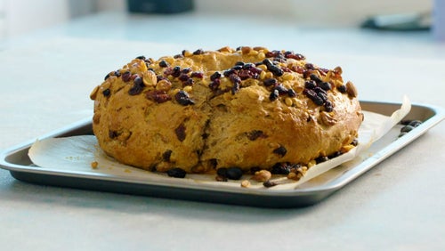 Portugiesischer Biskuitkuchen zu Weihnachten | Bolo Rainha Rezept