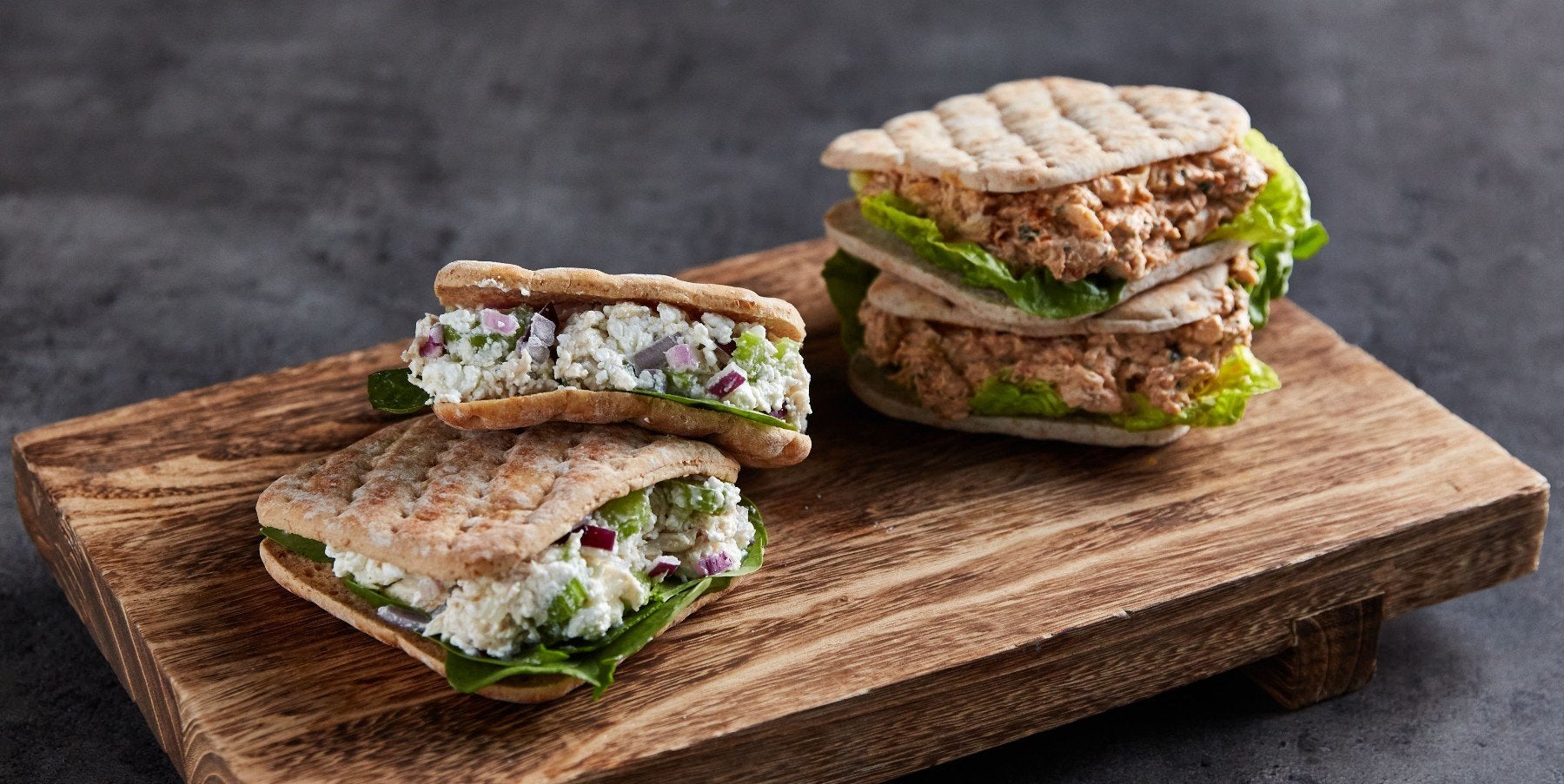 Proteinreiche Sandwiches auf 2 Arten