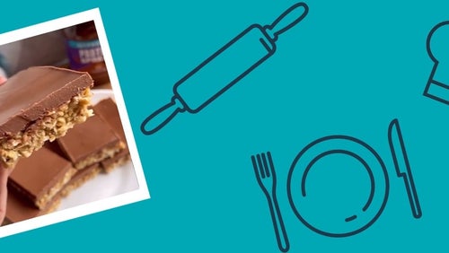 Simple Protein Schokoladen Haferriegel