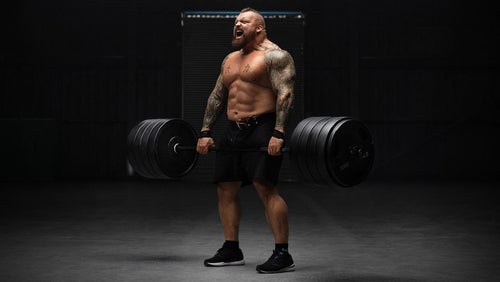 Eddie Hall kehrt zurück zum schweren Training | 3/4 Tonnen in der Beinpresse
