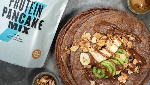 Nuss Nougat Protein Pancakes