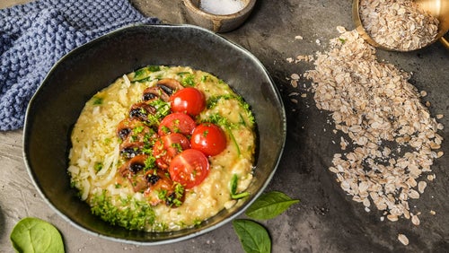 Salziges Porridge | Haferflocken mal anders