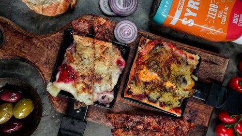 Pizza Hawaii Raclette | Silvester 2023