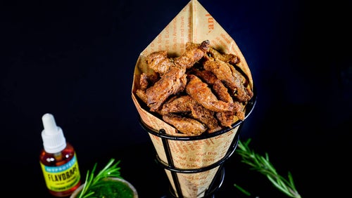 Knusprige Soja-Chunks mit Rosmarin