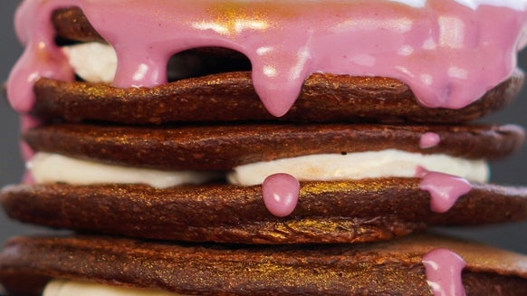Unglaublich schokoladige Pfannkuchen