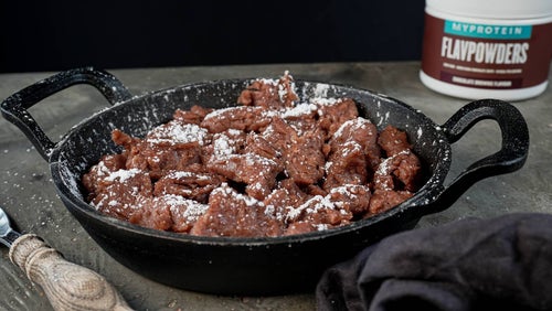 Kalorienarmer Brownie Kaiserschmarrn