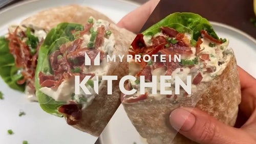 Caesar Salad Pita mit Hähnchen