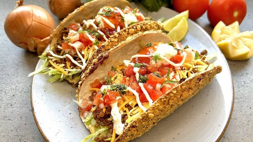 Proteinreiche Knusper-Tacos