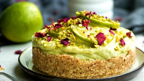 Avocado Cheesecake | Veganer Käsekuchen ohne Backen