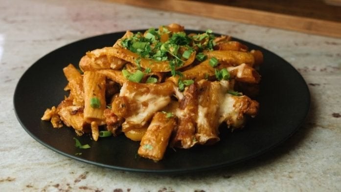 Fajita Nudelauflauf