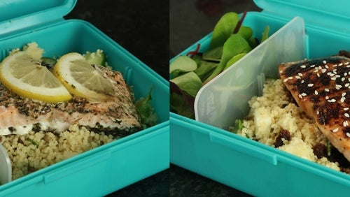 Lachs Zweierlei | Meal-Prep Rezepte mit Couscous