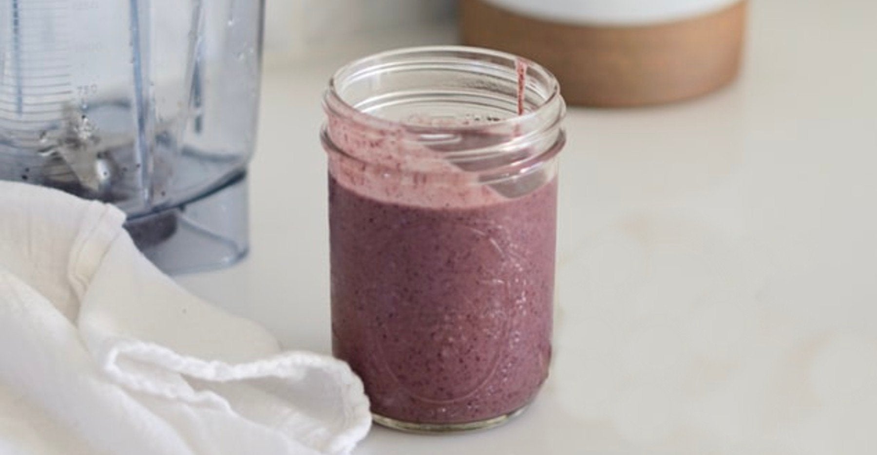 Veganer Tropical Protein Smoothie