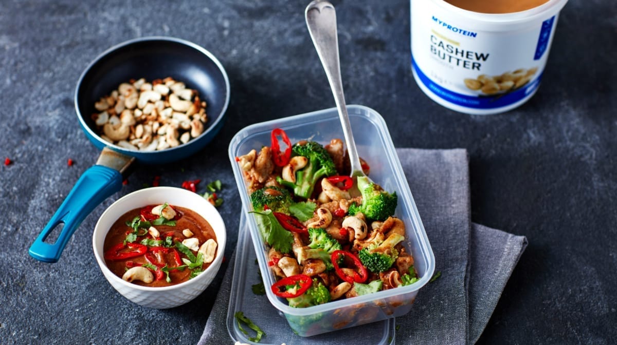 Hähnchen mit Cashewkernen | Meal Prep für 4 Tage