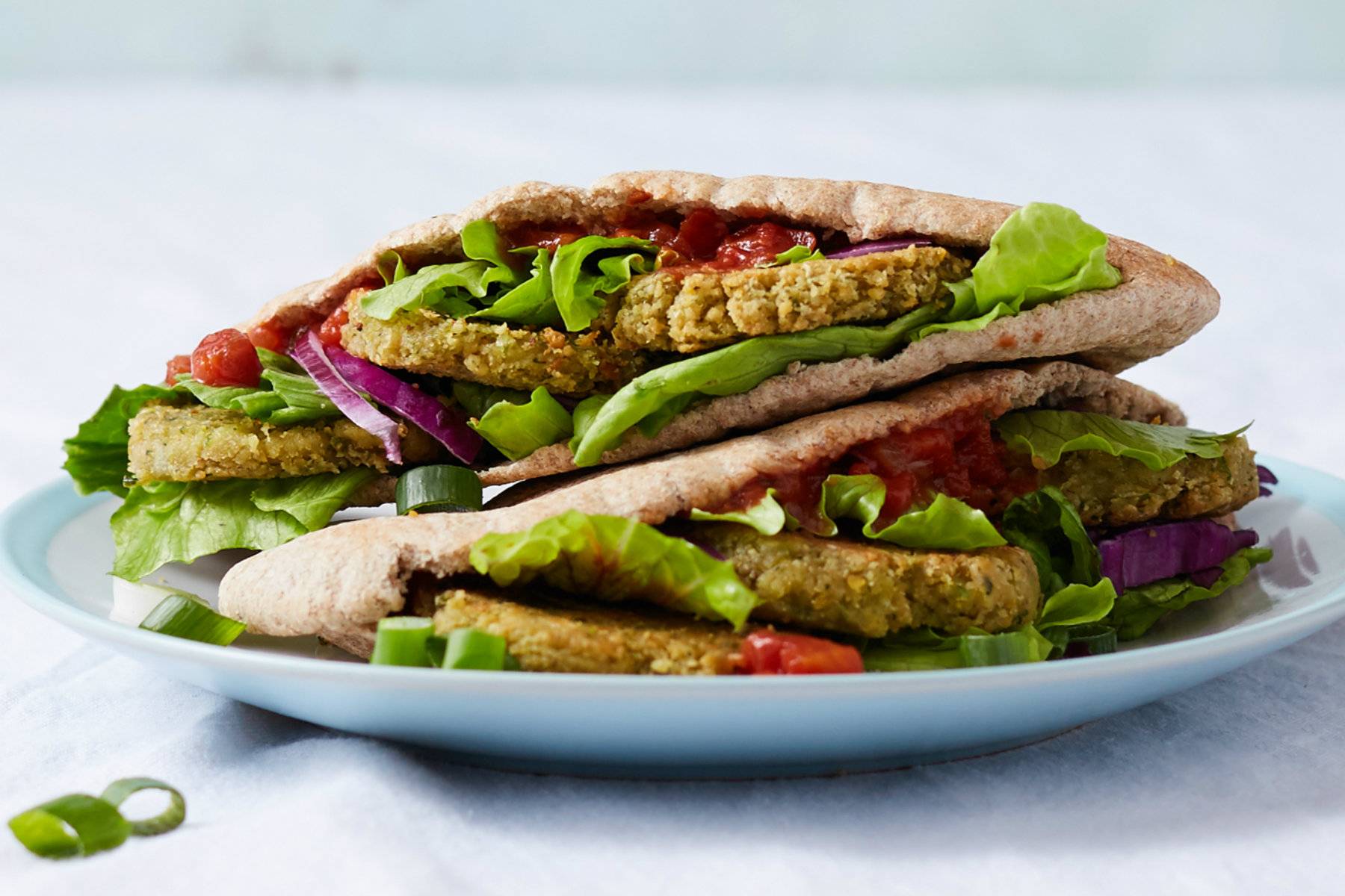 Veganer Falafel Döner | 15-Minuten Rezept