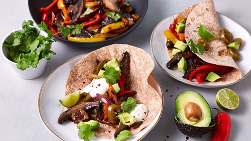 Vegane Fajitas | Ultimative Portobello Fajitas in nur 15 Minuten