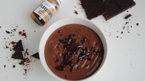 Veganer Schokoladen Protein Pudding