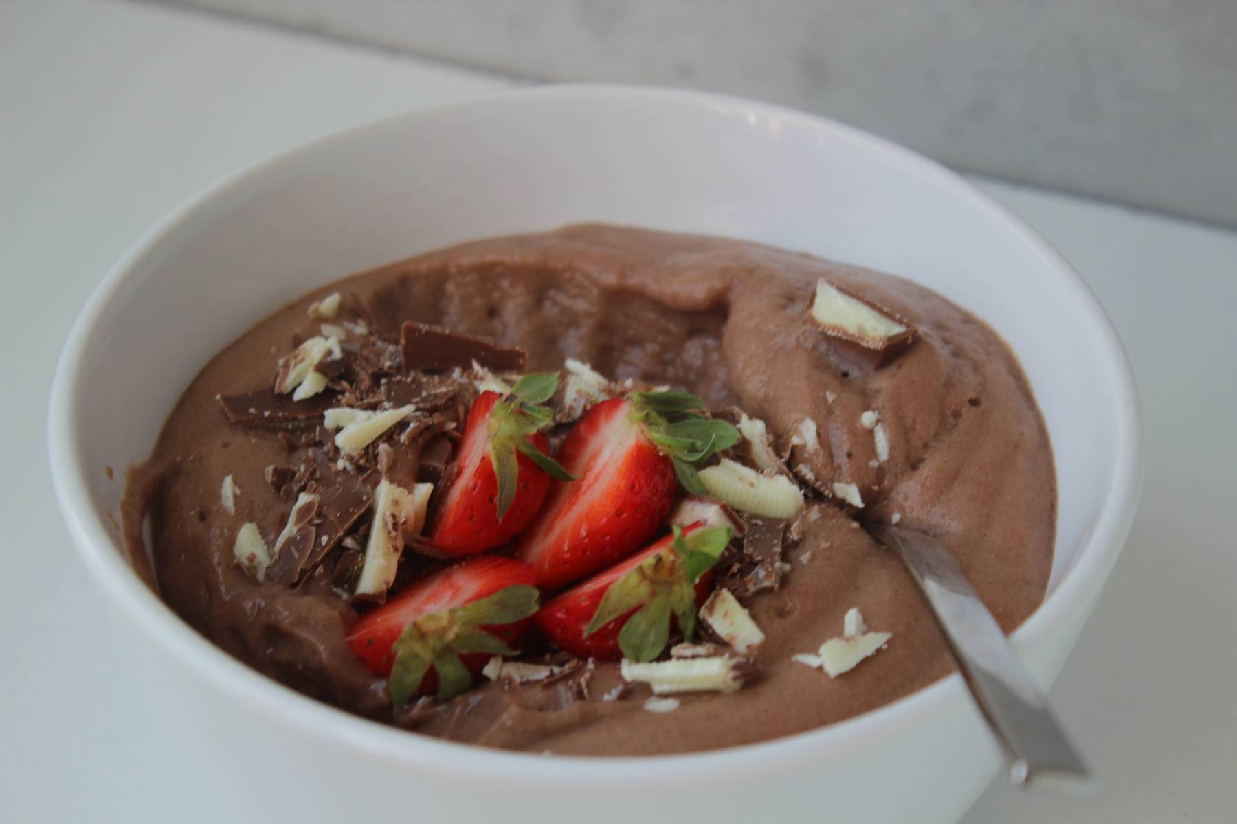 Proteinreiches Schokoladen Mousse