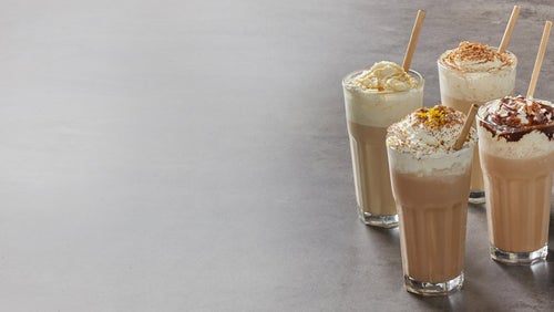 Eiskaffee Protein Shakes auf 4 Arten