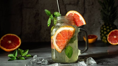Fruchtige Vegan Clear Protein Limonade