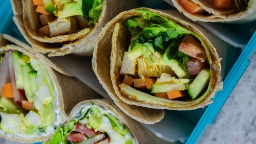3 Wraps zum Mitnehmen | Meal Prep für unterwegs