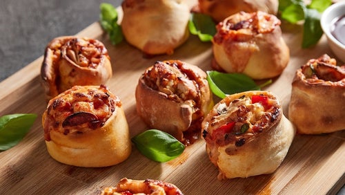 Pizza Rolls in 3 verschiedenen Varianten