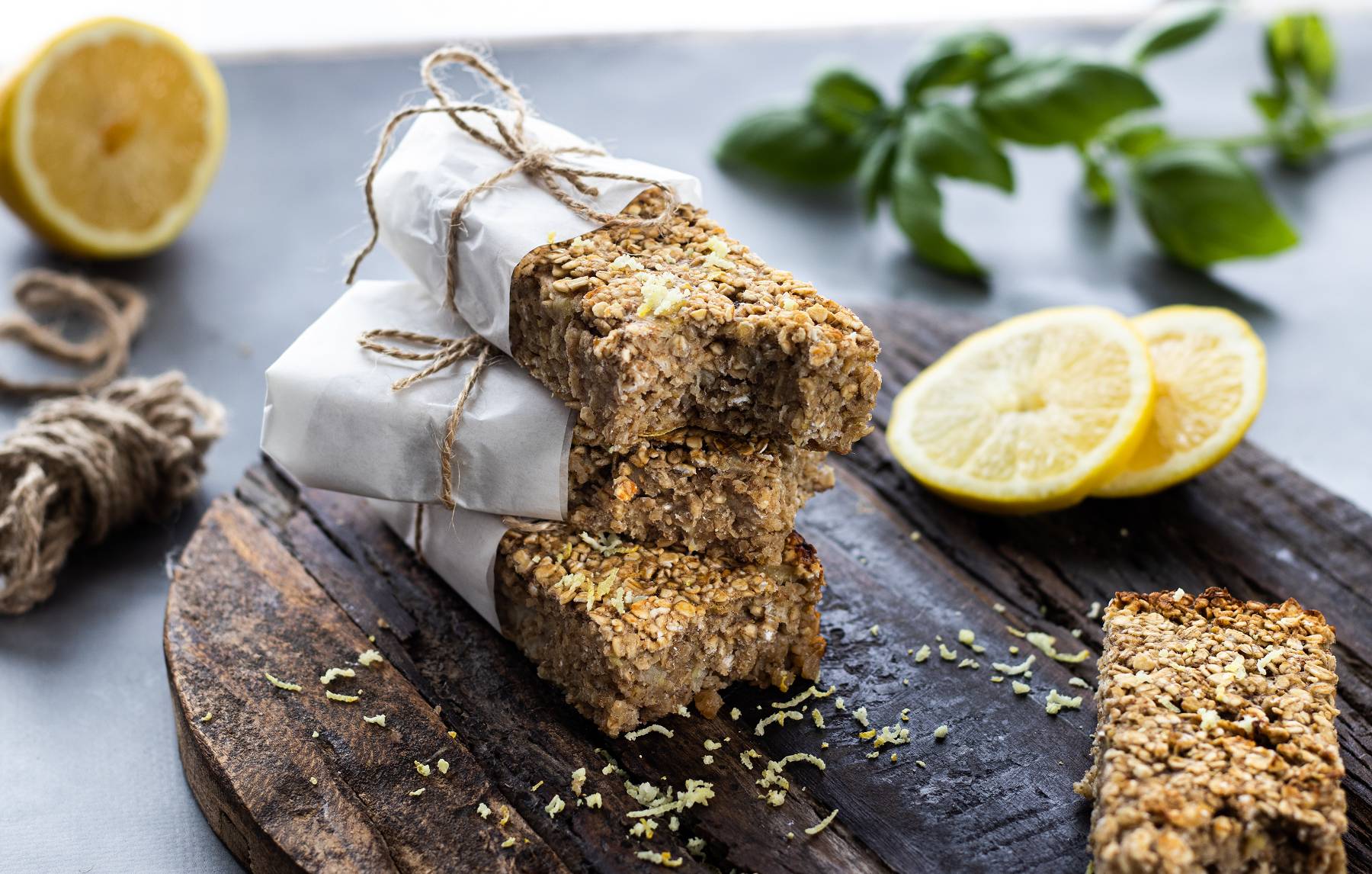 Bananen Frühstücksriegel mit nur 6 Zutaten