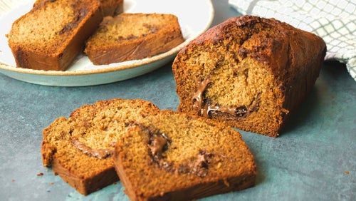 Bananenbrot mit Protein
