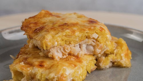 Kürbis Fisch Gratin | Leckere Meal Prep