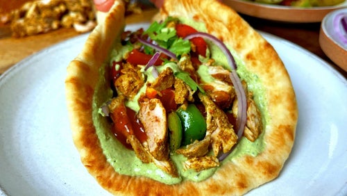 Hähnchen Curry Gyros | Ultimatives Fakeaway Rezept
