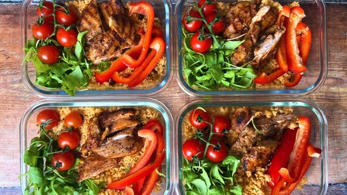 Harissa Hähnchen & marokkanische Couscous Meal Prep