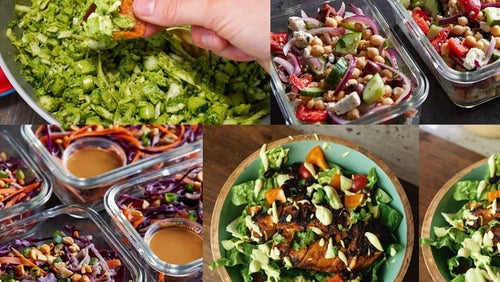 Pepp' dein Mittagessen mit diesen 6 günstigen Salat-Rezepten auf