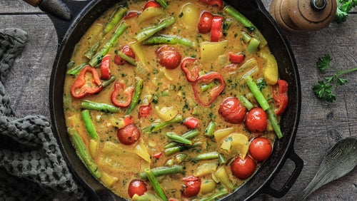 Veggie Hummus One Pot | Vegane Meal Prep