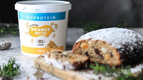 Veganer Erdnuss Christstollen | Weihnachtsrezept
