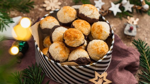 Low Carb Kokosmakronen | Weihnachtsrezept