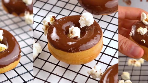 Getoastete Jelly Belly Marshmallow Donuts