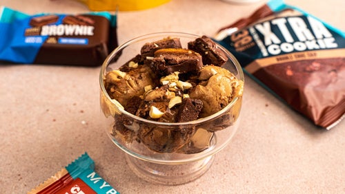 Mocha Vanille Protein Eis | Gesundes Snack Rezept