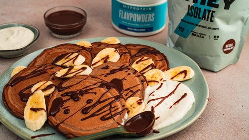 Bananensplit Pfannkuchen | Das ultimative Pancake Rezept