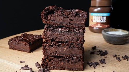 Saftige Protein Brownies