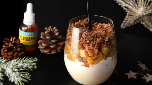 Bratapfel Zimt-Creme Crumble