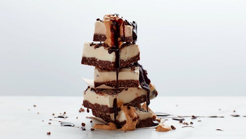 Snickers Käsekuchen | Gesundes Dessert ohne Backen