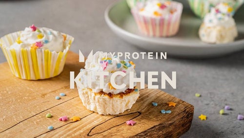 Gebackene Käsekuchen-Cupcakes